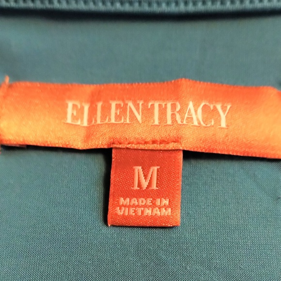 Ellen Tracy Ruffled Blouse EUC M - Picture 3 of 5